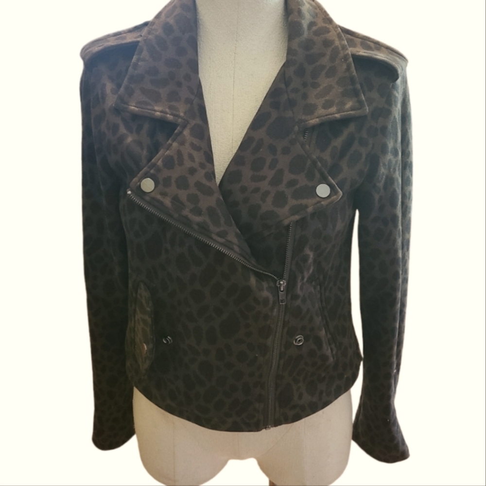 Sanctuary, XS, Leopard print jacket.